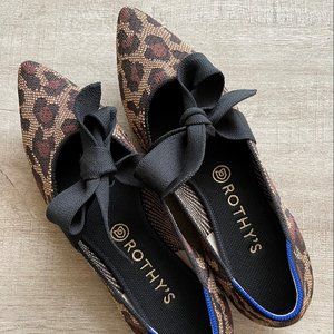 Rothy's Wildcat Mary Jane Point Shoes